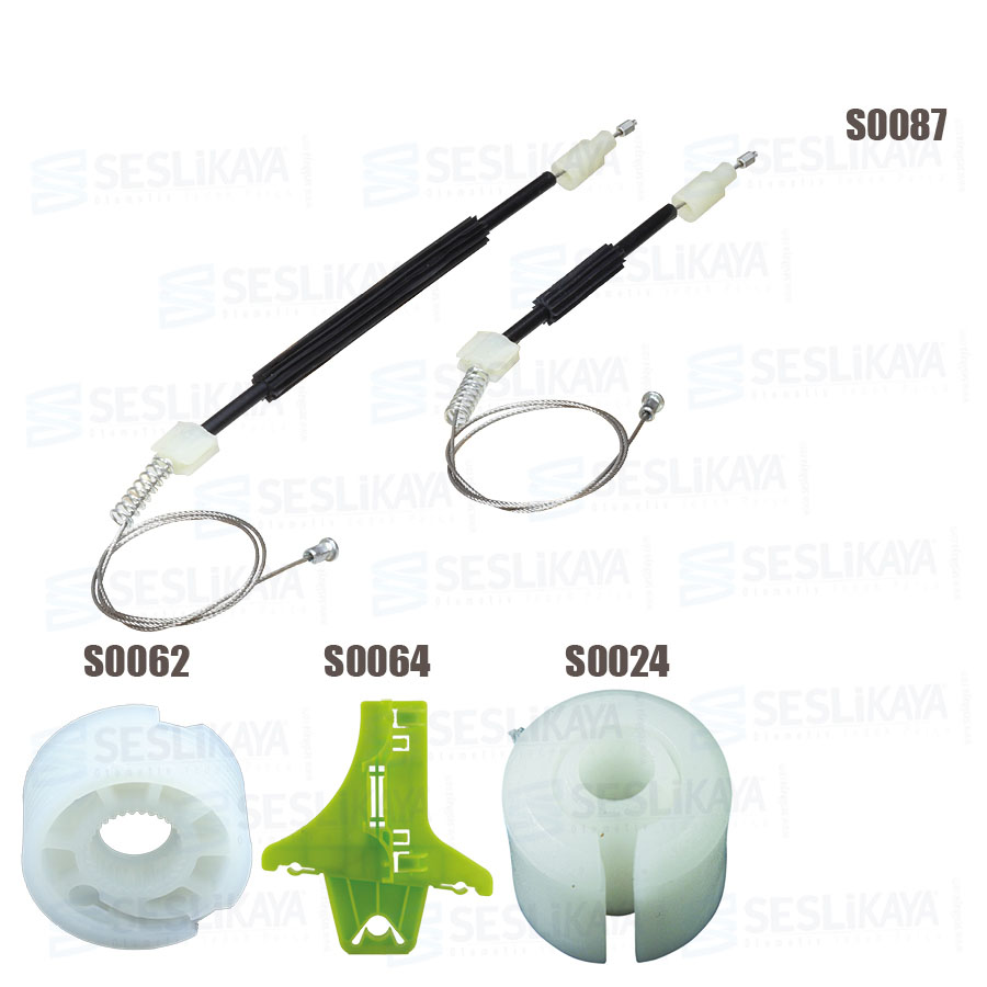CAM KRİKO TELİ ARKA SOL SET