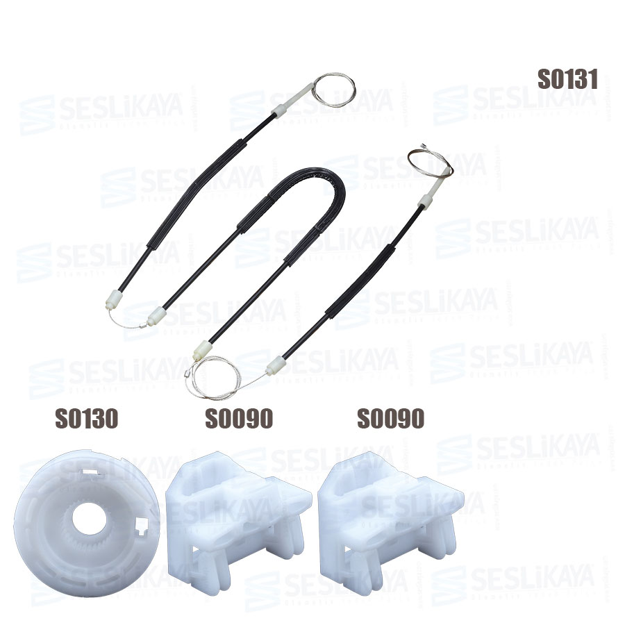 CAM KRİKO TELİ ÖN SOL SET ESKİ MODEL