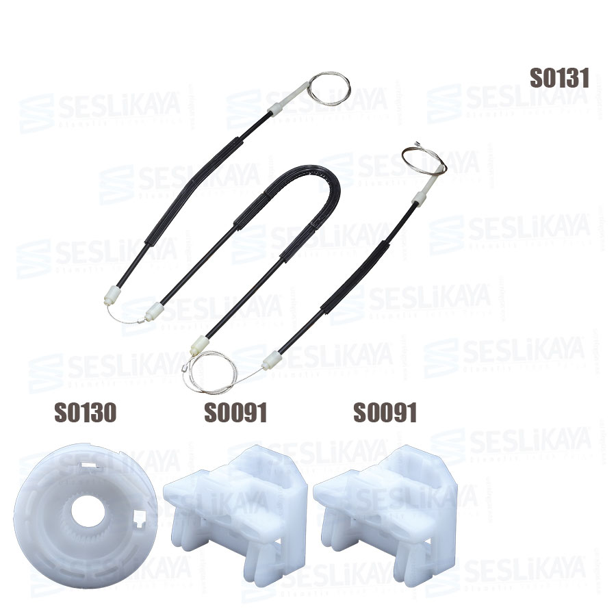 CAM KRİKO TELİ ÖN SAĞ SET ESKİ MODEL