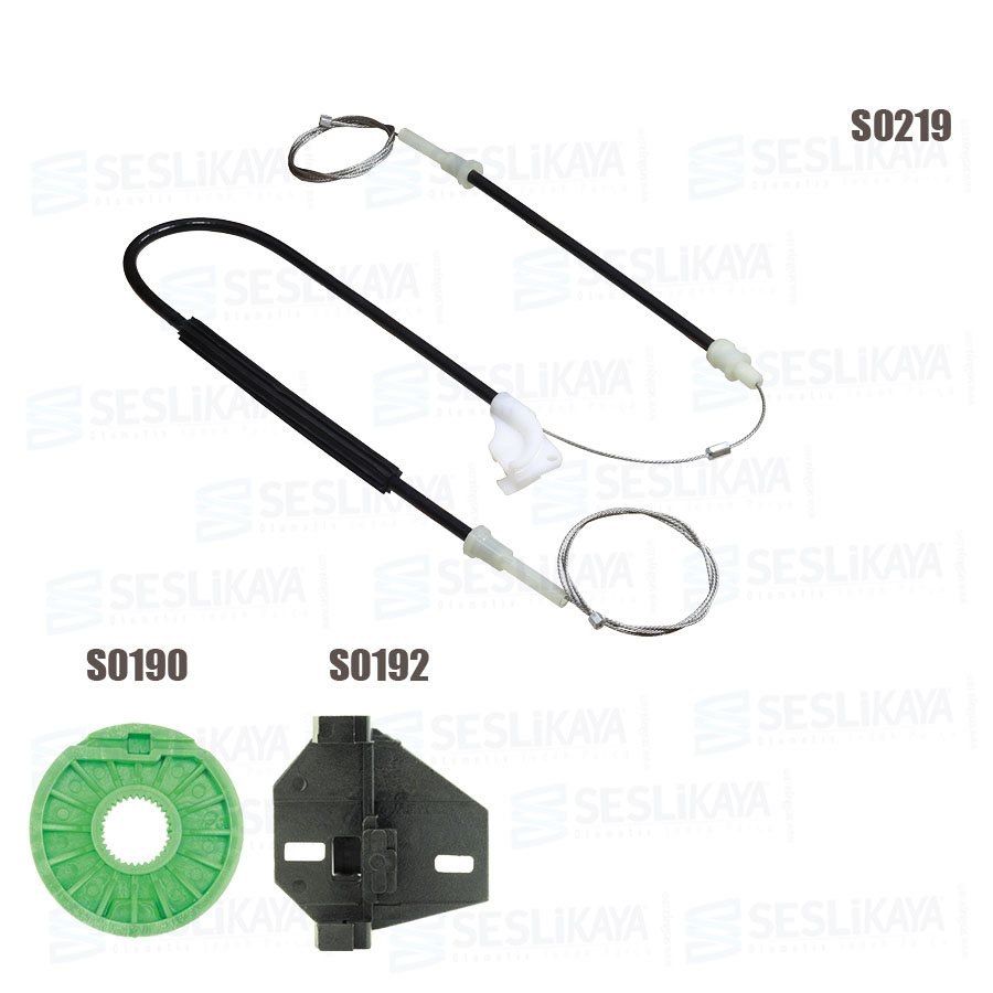 CAM KRİKO TELİ ÖN SOL SET
