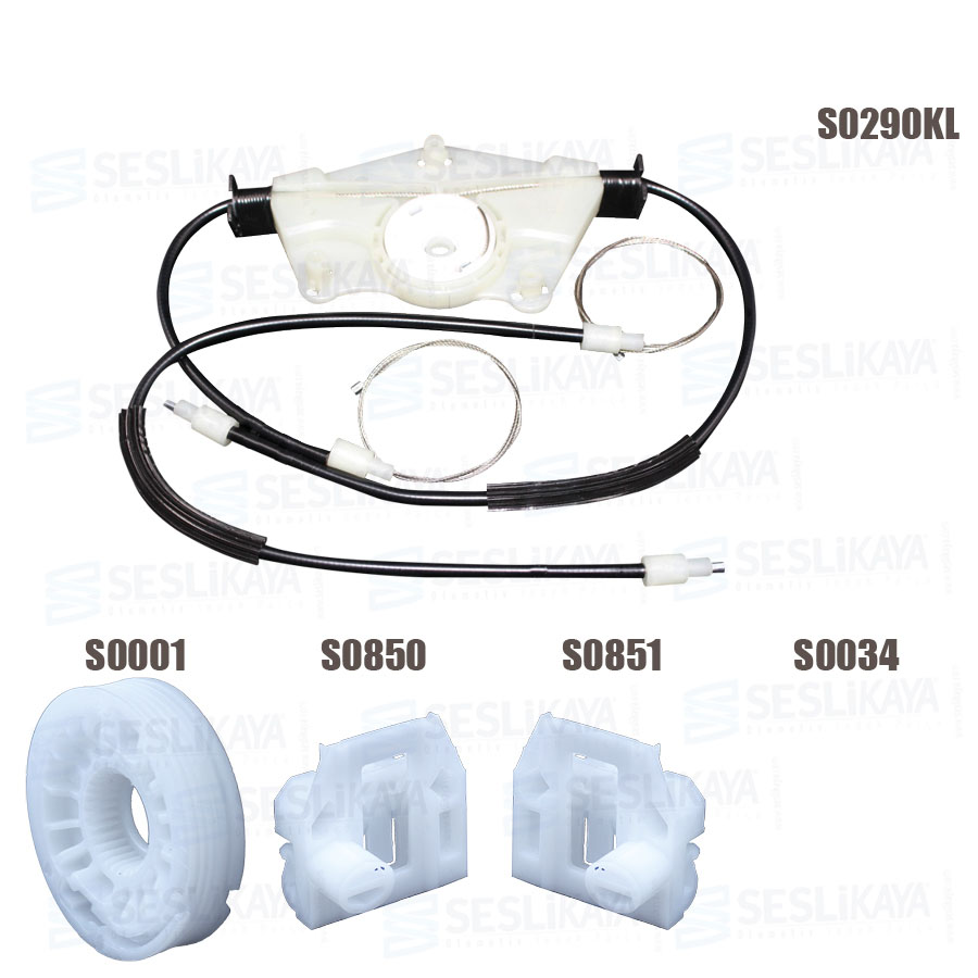BEETLE CAM KRİKO TELİ ÖN SOL SET KAPAKLI