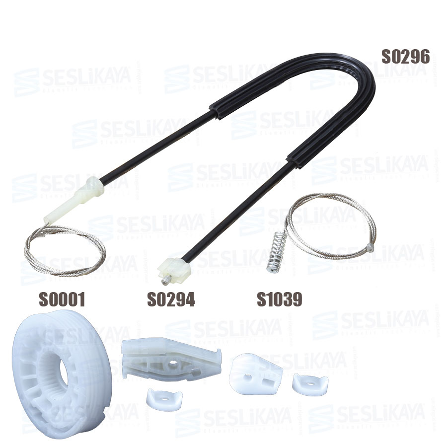 CAM KRİKO TELİ ARKA SOL SET