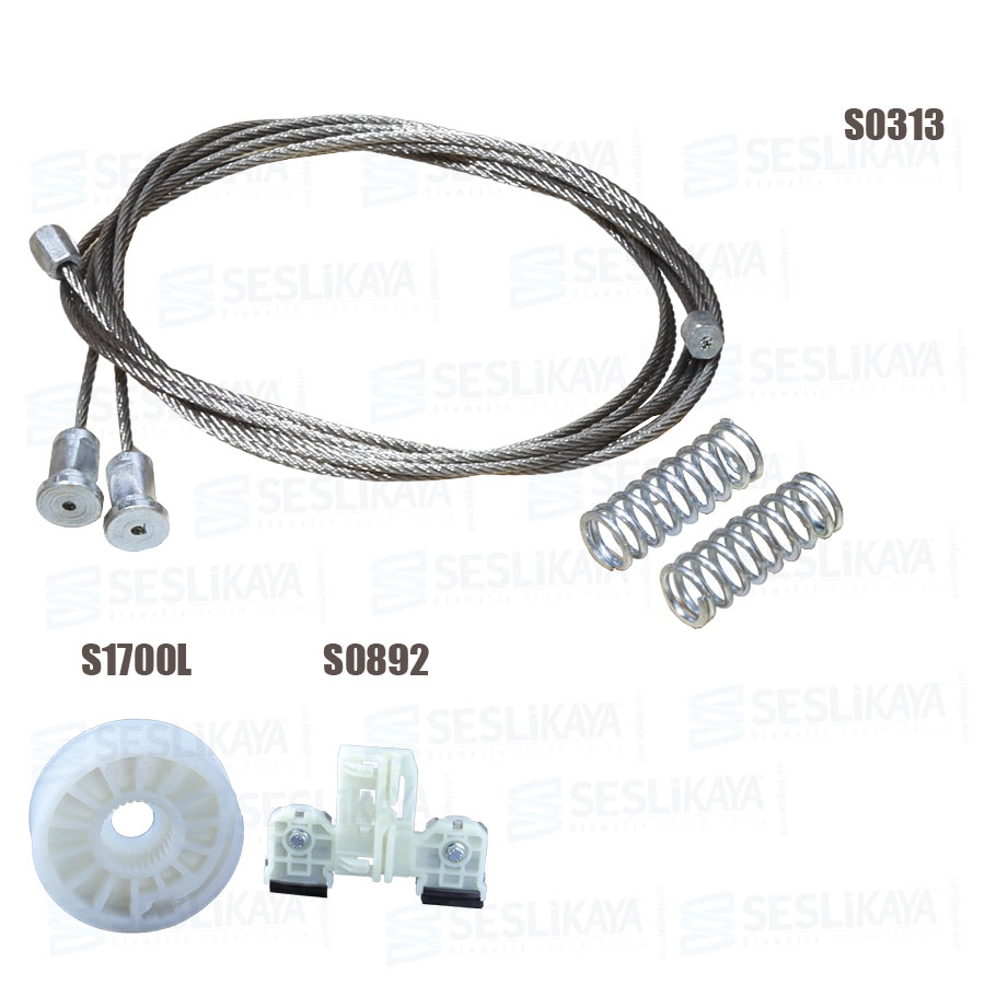 CAM KRİKO TELİ ÖN SOL SET