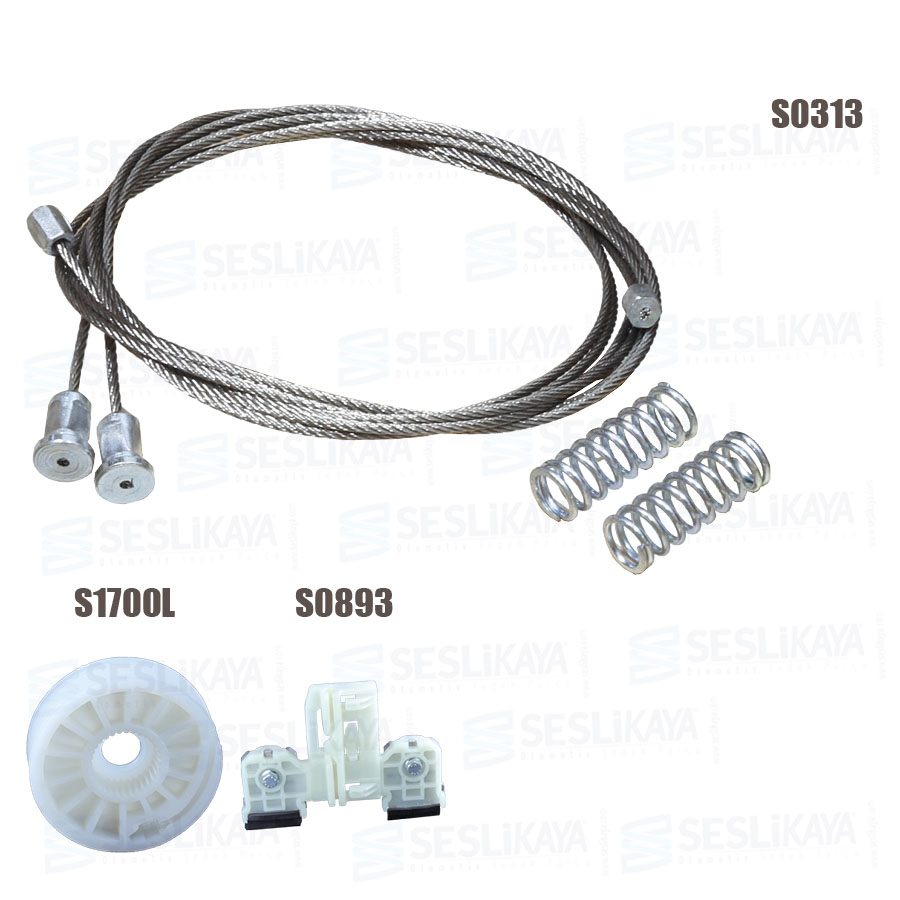 CAM KRİKO TELİ ÖN SAĞ SET