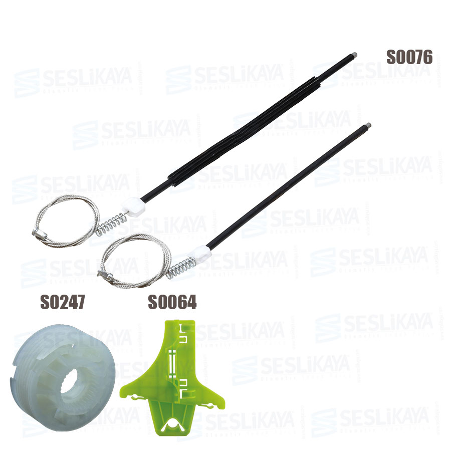 CAM KRİKO TELİ ARKA SOL SET (2013)