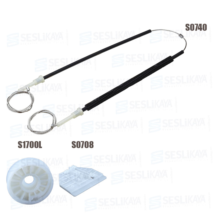CAM KRİKO TELİ ARKA SOL SET 2006 