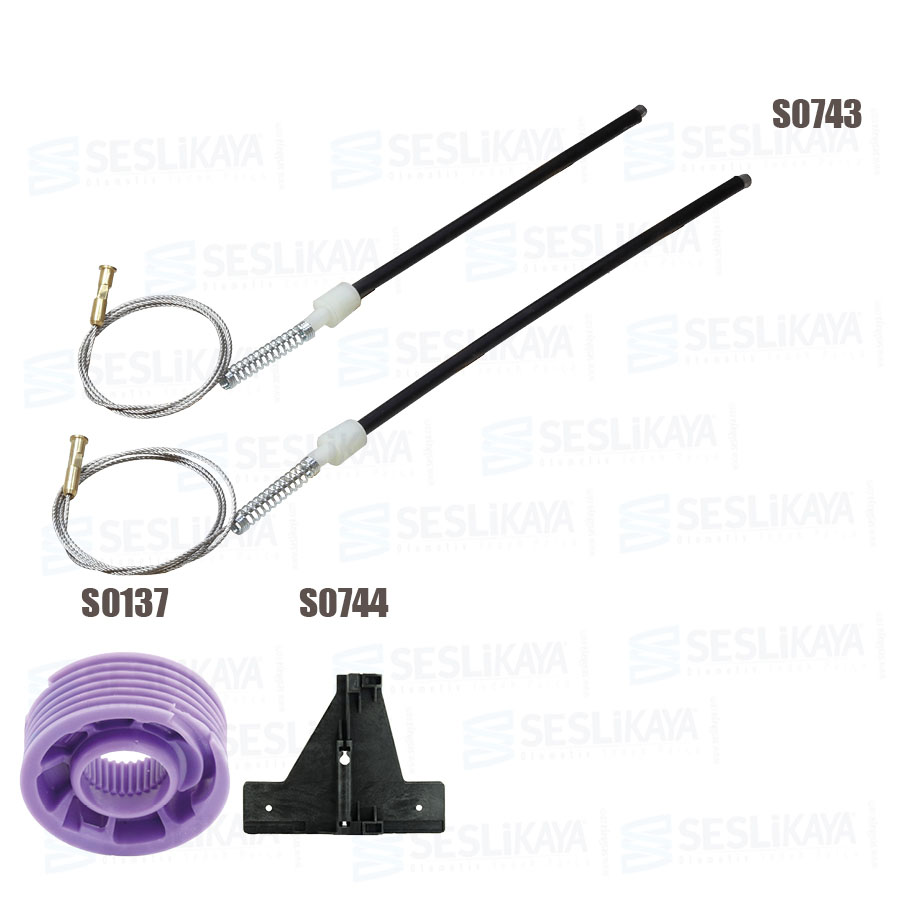 CAM KRİKO TELİ ARKA SOL SET