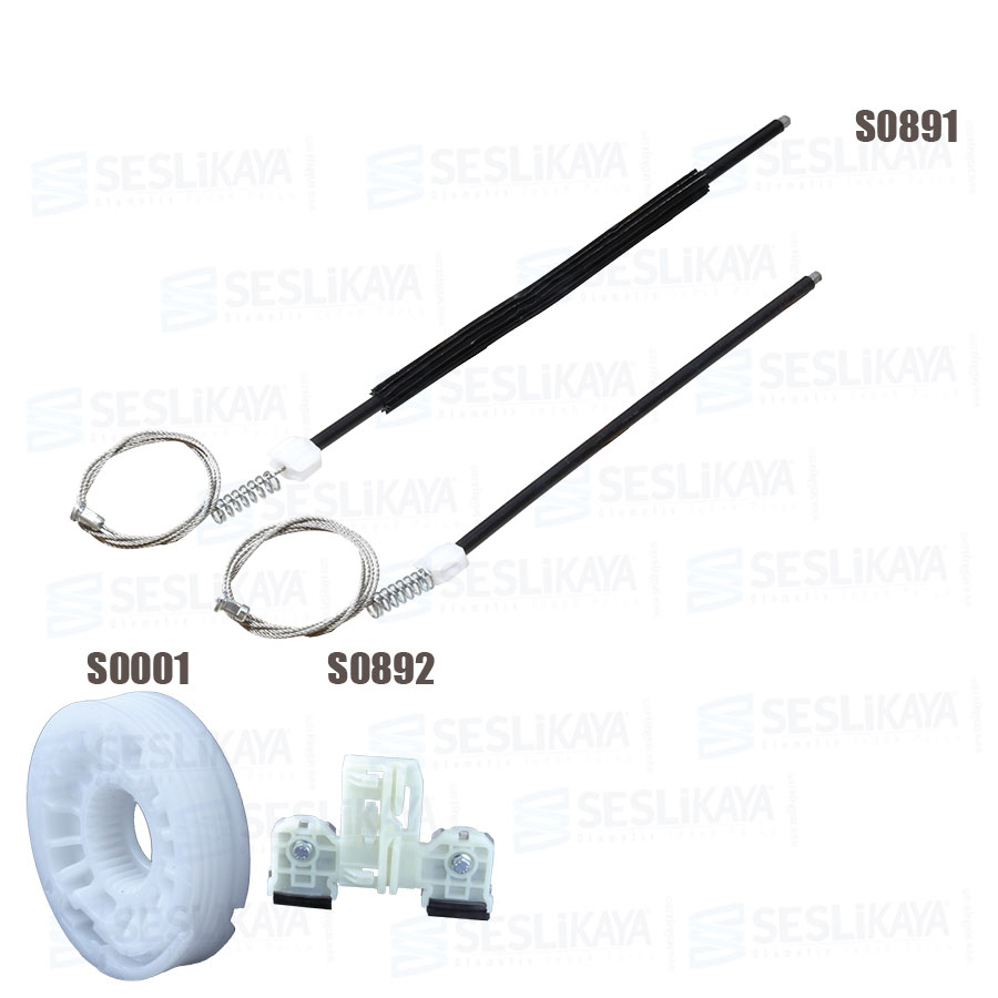 CAM KRİKO TELİ ÖN SOL SET