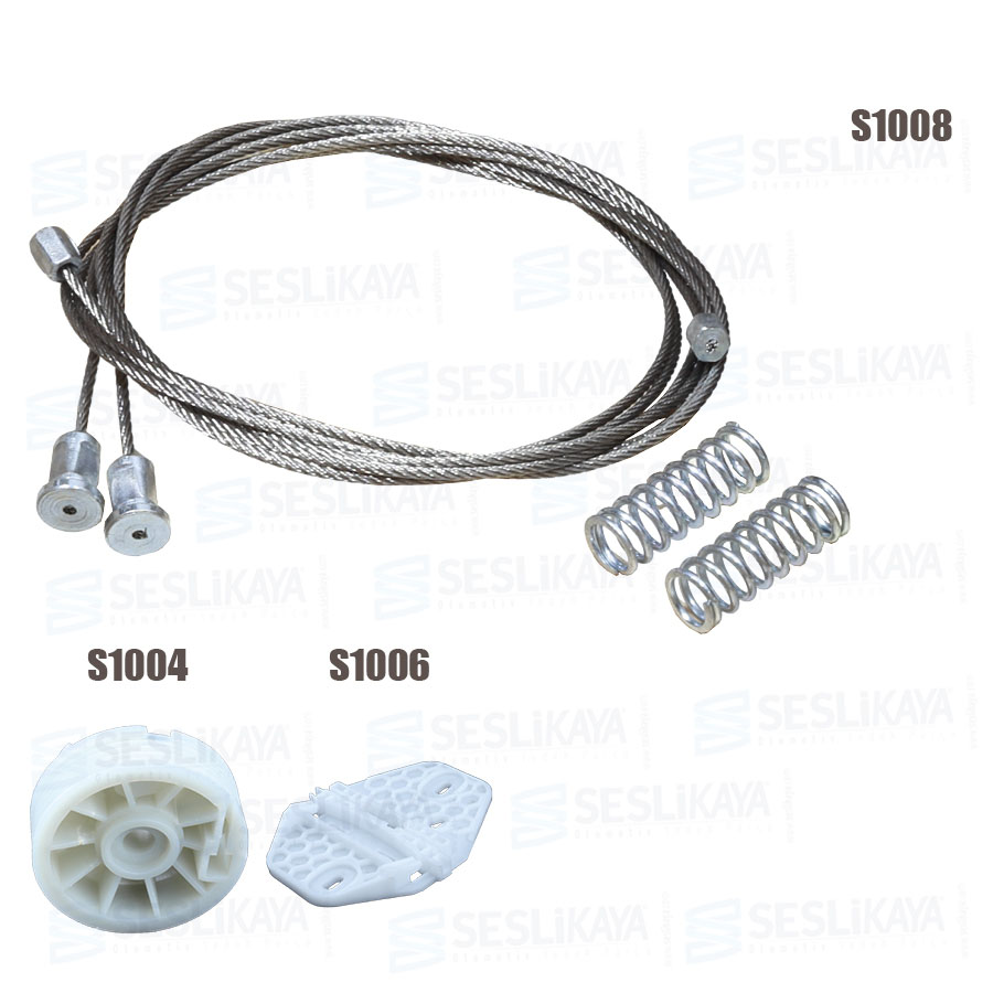 CAM KRİKO TELİ ARKA SOL SET