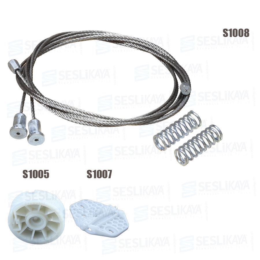 CAM KRİKO TELİ ARKA SAĞ SET
