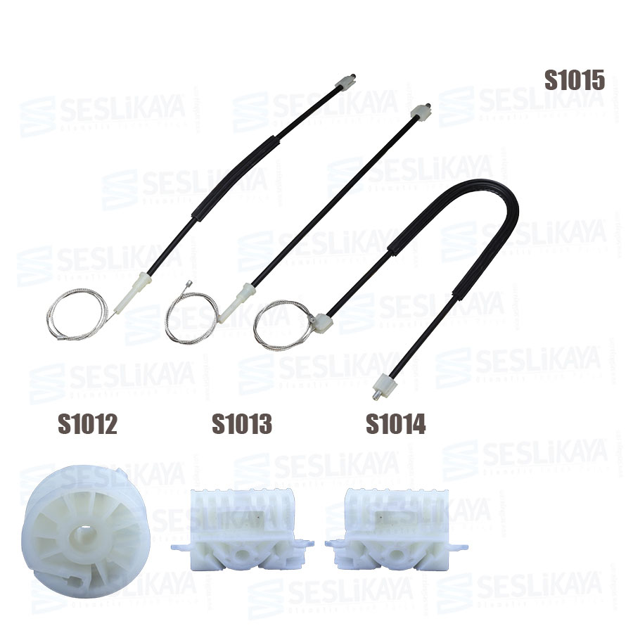 WINDOW REGULATOR CABLE RIGHT SET 2005-09