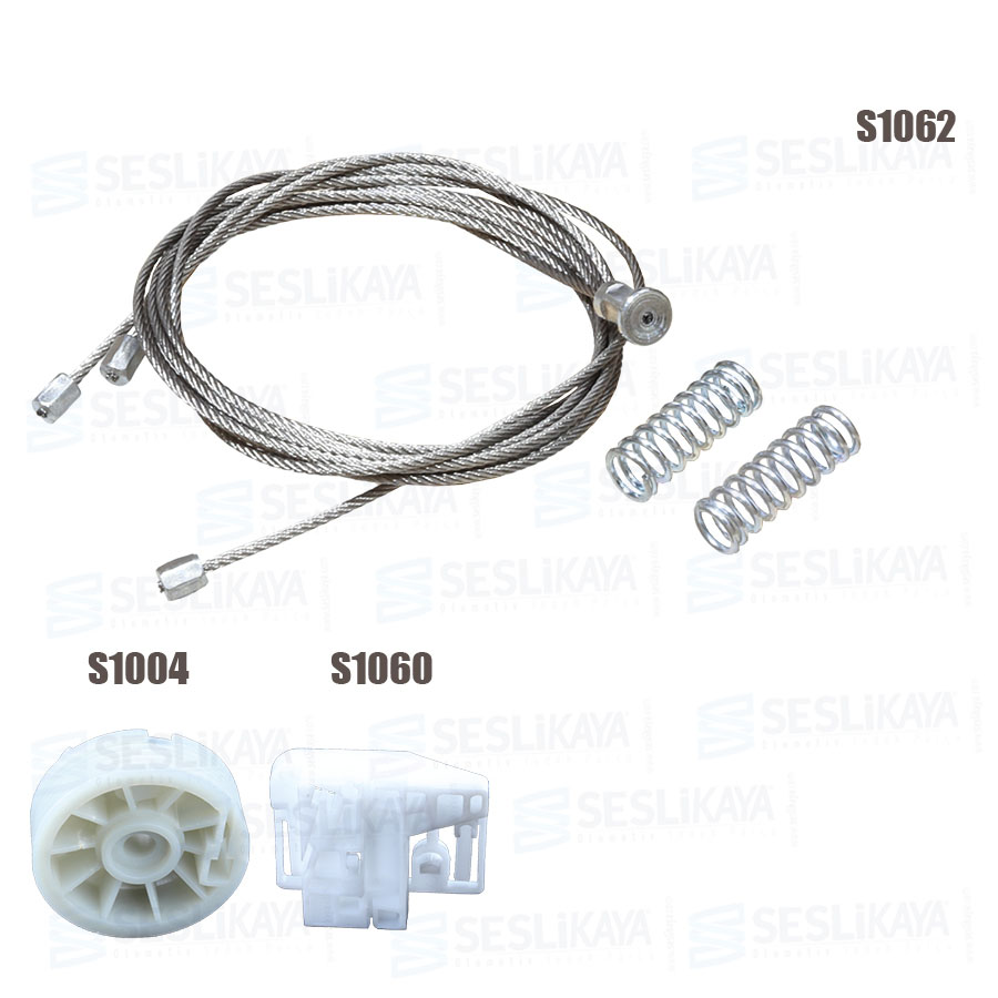 CAM KRİKO TELİ ARKA SOL SET