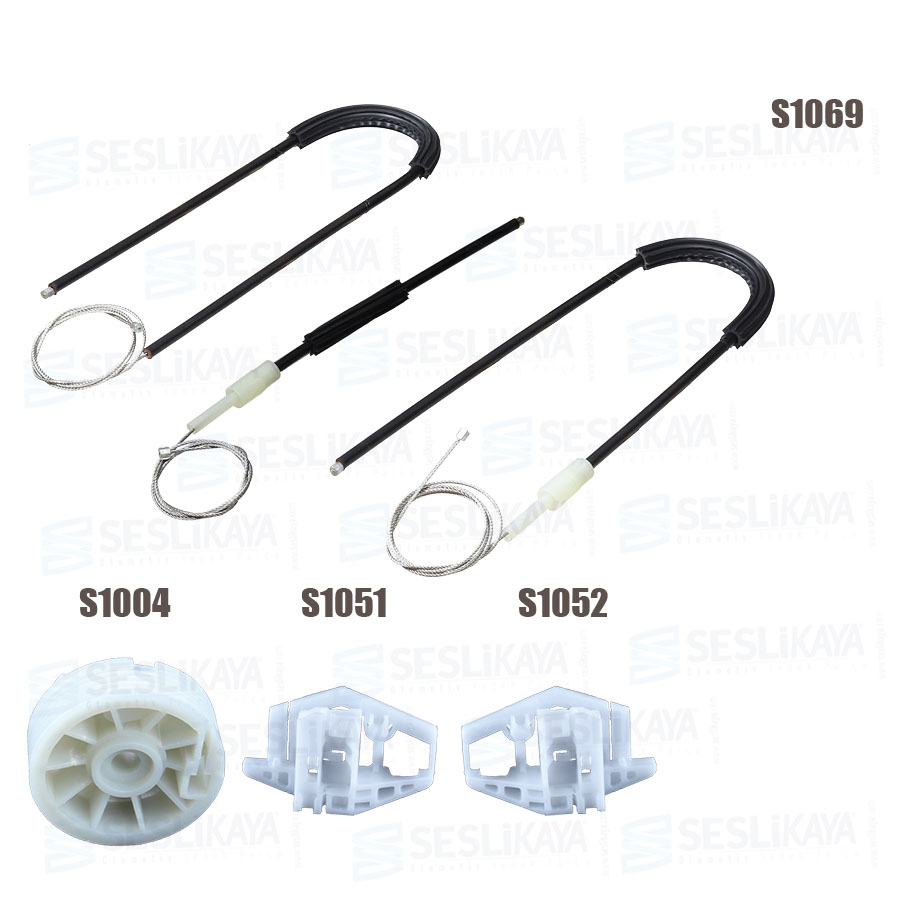 CAM KRİKO TELİ SOL SET