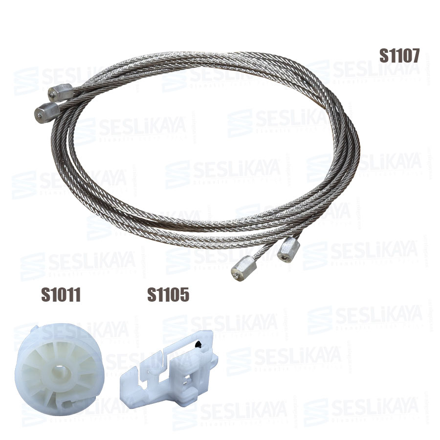 SCENIC YENİ MODEL CAM KRİKO TELİ ÖN SOL SET