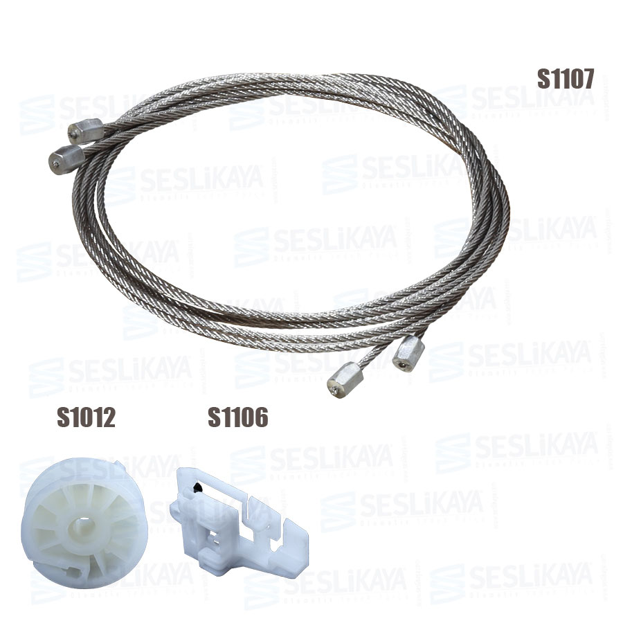 FENSTERHEBERKABEL VORNE RECHTS KIT