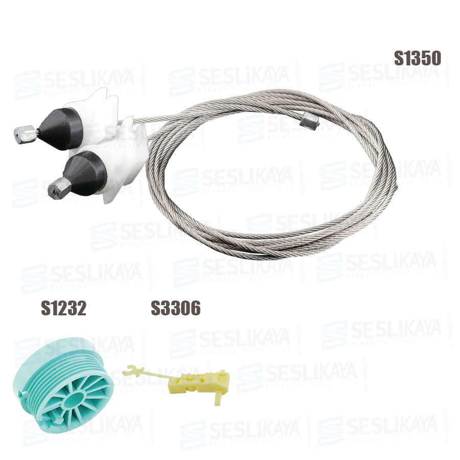 CAM KRİKO TELİ SOL SET