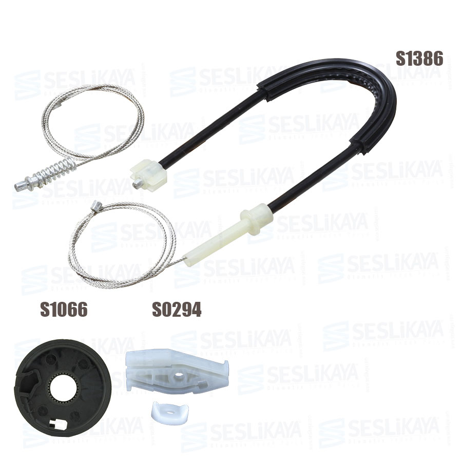 CAM KRİKO TELİ ARKA SOL SET