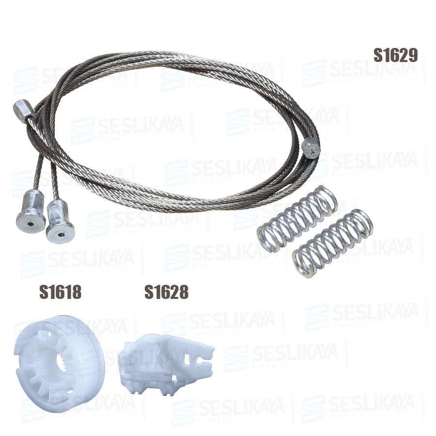 E 46 CAM KRİKO TELİ ARKA SAĞ SET