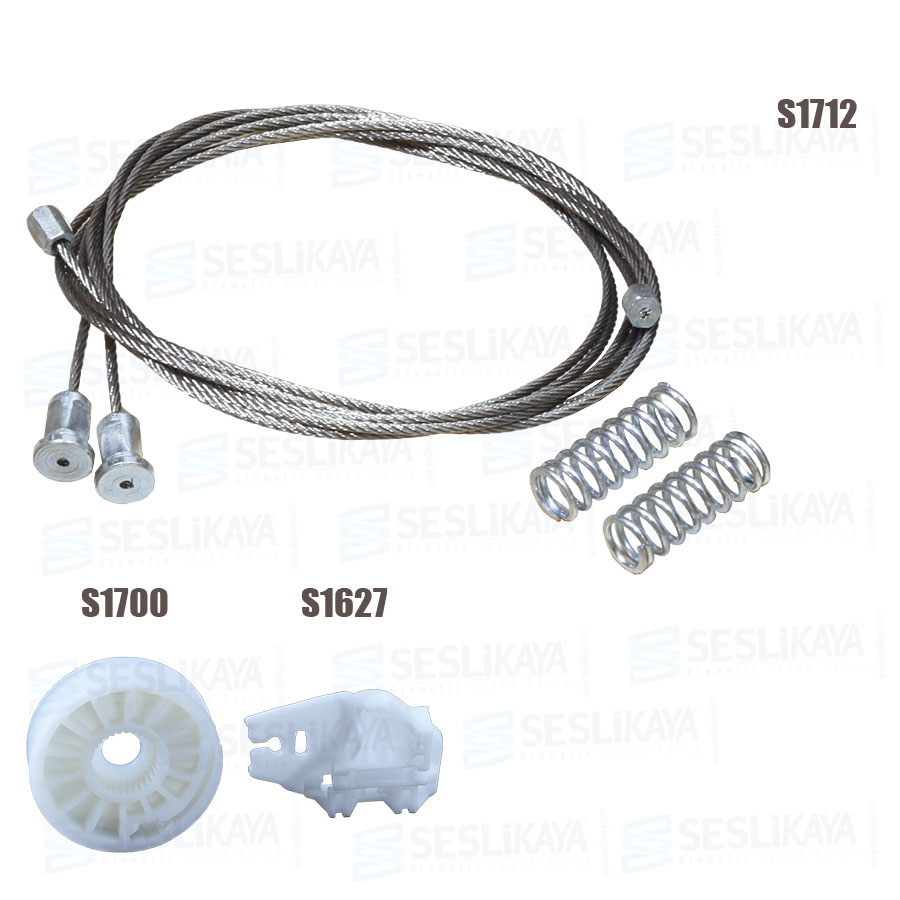 X5 CAM KRİKO TELİ ARKA SOL SET