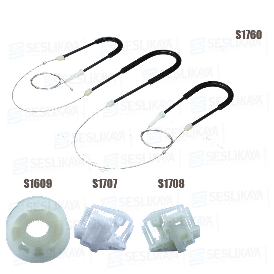X3 CAM KRİKO TELİ ÖN SOL SET
