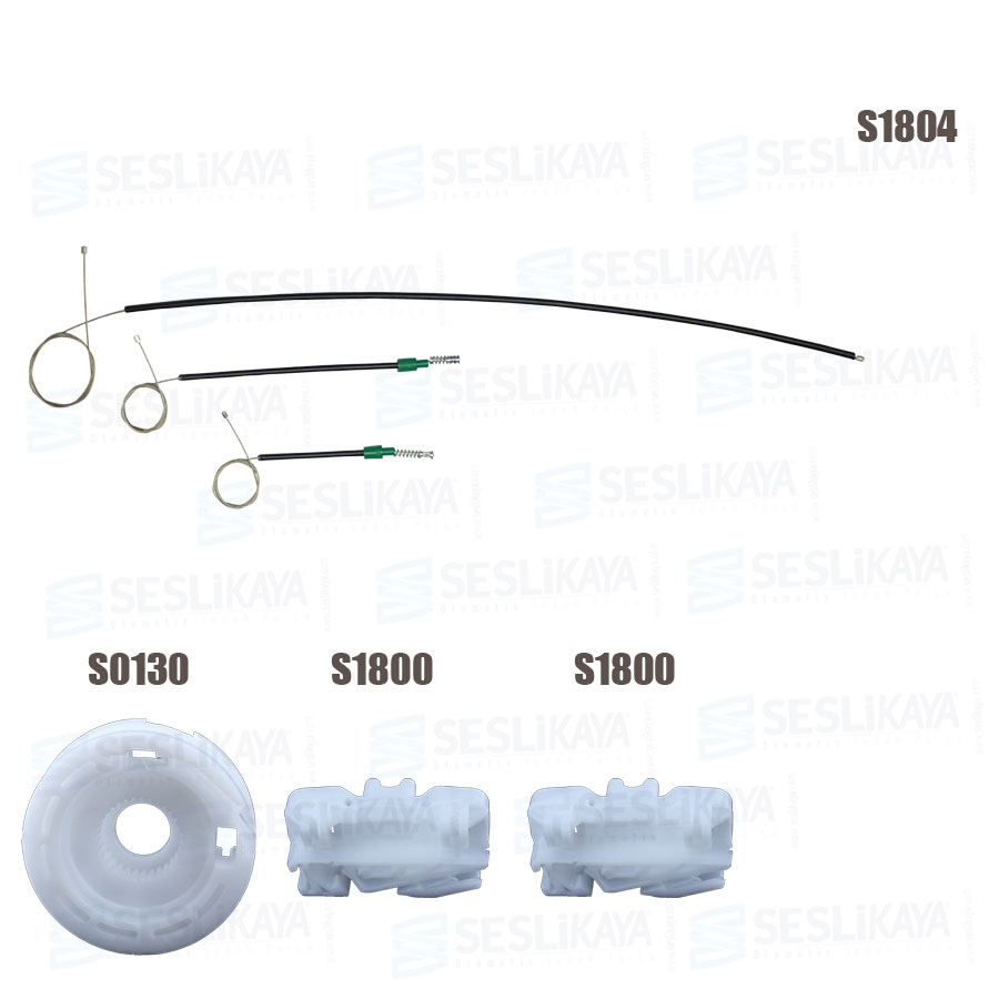FREELANDER CAM KRİKO TELİ  ÖN SAĞ SET