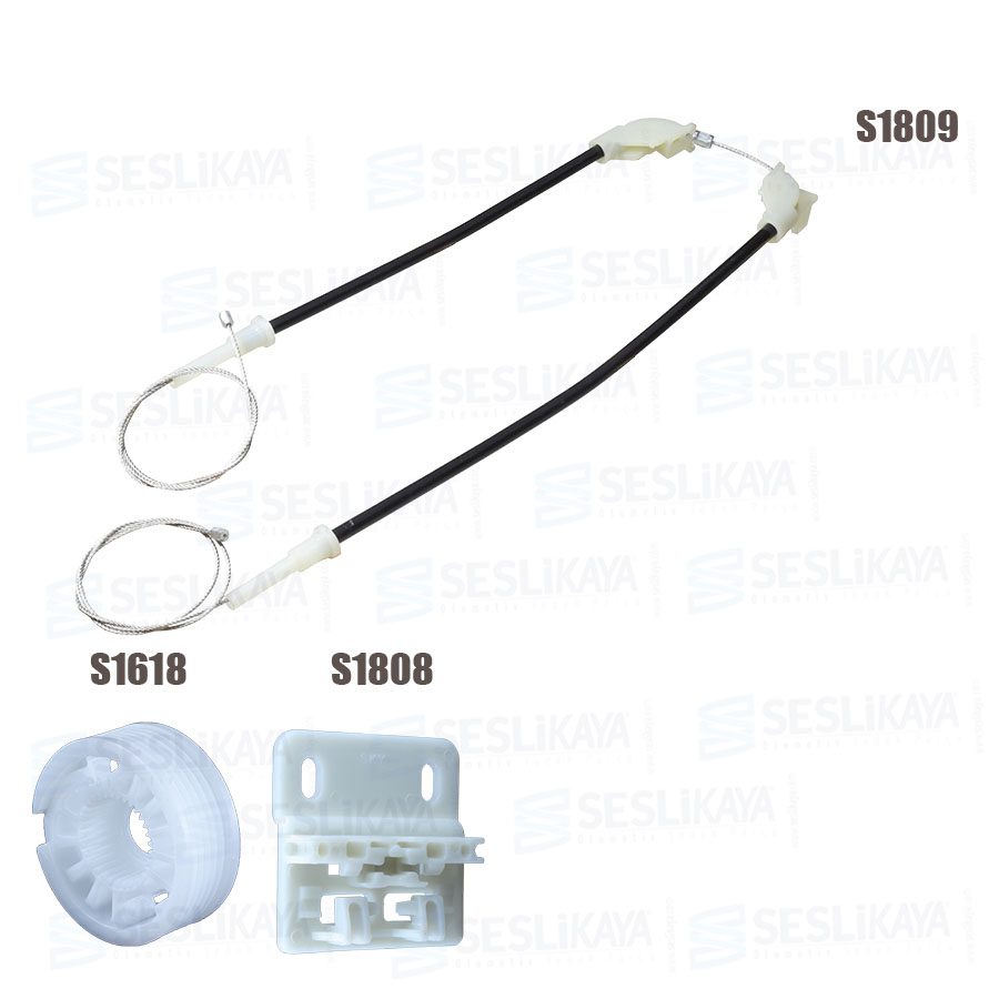 FREELANDER CAM KRİKO TELİ ARKA SOL SET
