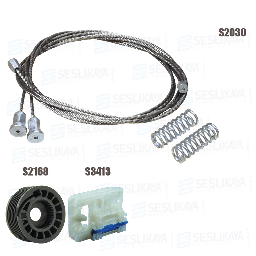 FOCUS 2011-13 CAM KRİKO TELİ ARKA SOL SET