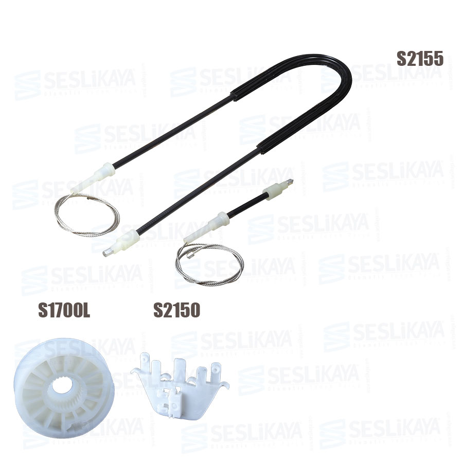 CARGO CAM KRİKO TELİ SOL SET  E.M.