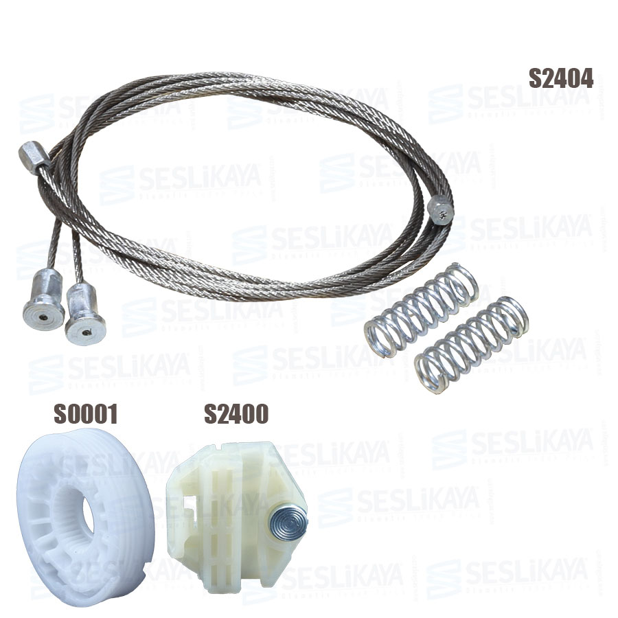 VECTRA CAM KRİKO TELİ ARKA SOL-SAĞ SET