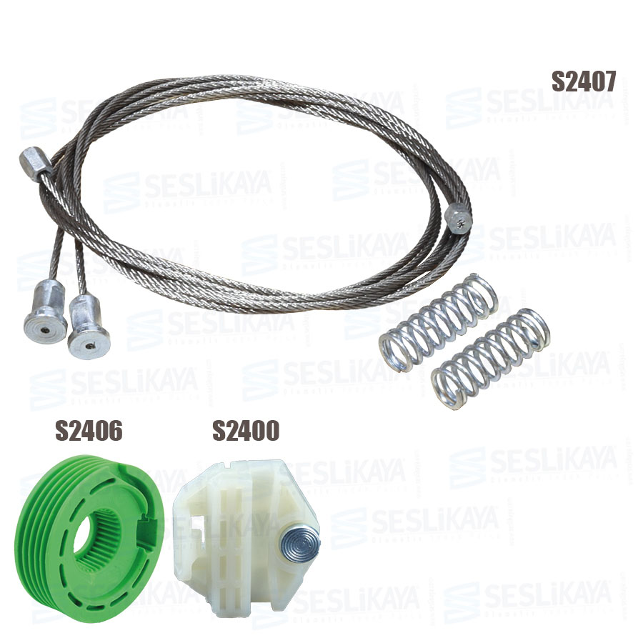 OMEGA CAM KRİKO TELİ ARKA SOL-SAĞ SET
