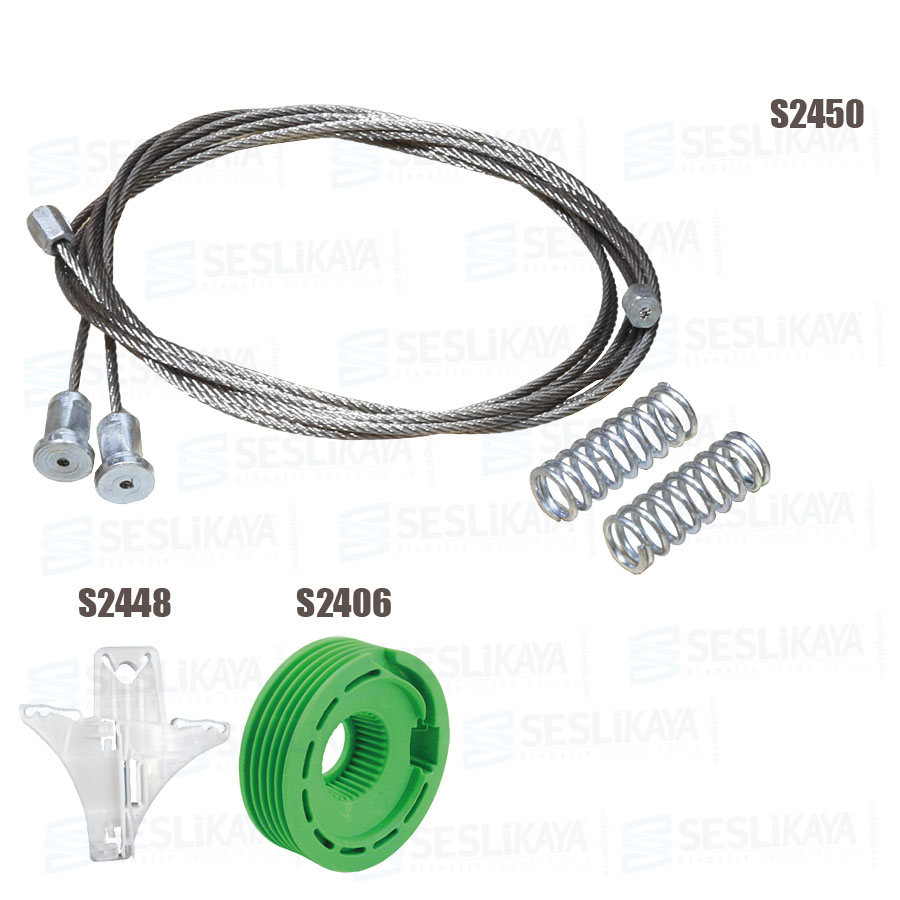 CAM KRİKO TELİ ARKA SOL SET