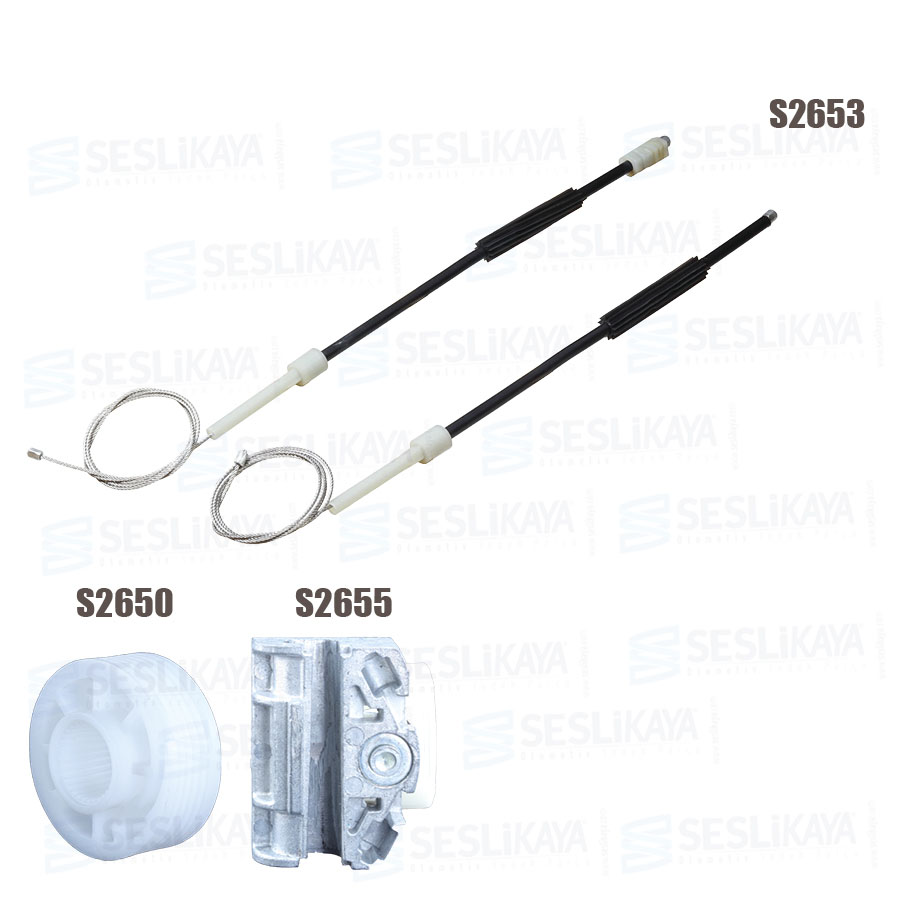 CAM KRİKO TELİ SOL SET ZAMAK