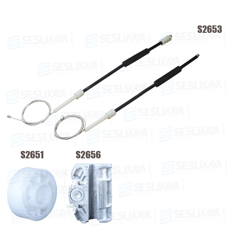 CAM KRİKO TELİ SAĞ SET ZAMAK