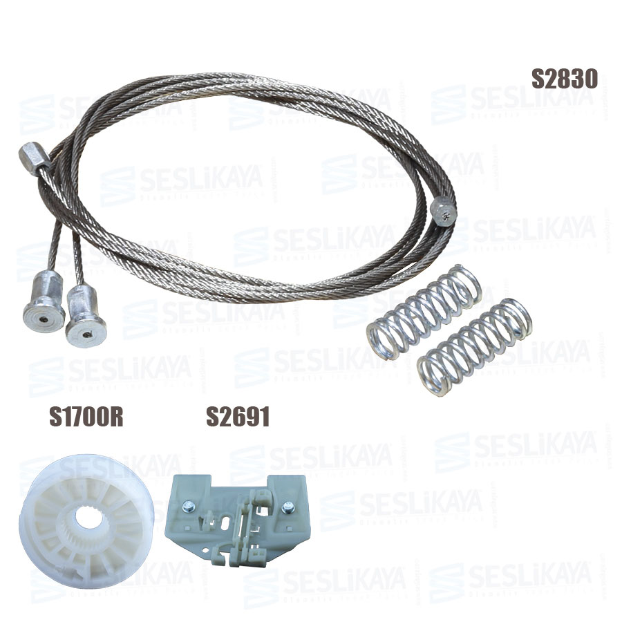 CAM KRİKO TELİ ÖN SAĞ SET
