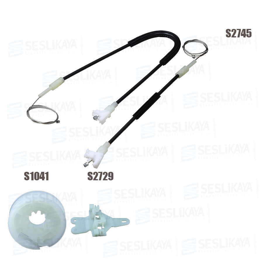 CABLE REGULADOR DE ELEVALUNAS DELANTERO IZQUIERDO CONJUNTO