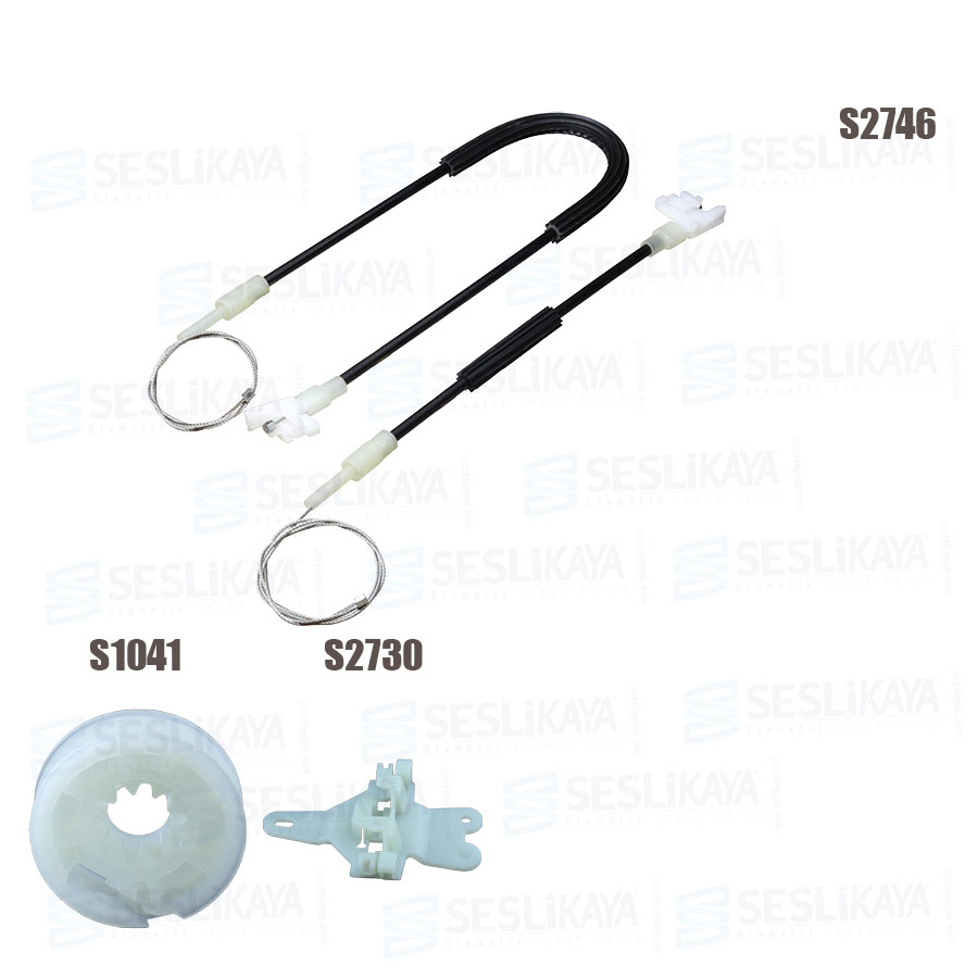 CAM KRİKO TELİ ÖN SAĞ SET ESKİ MODEL