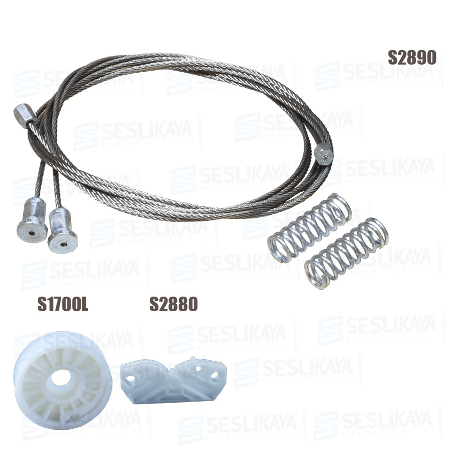 CAM KRİKO TELİ SOL SET