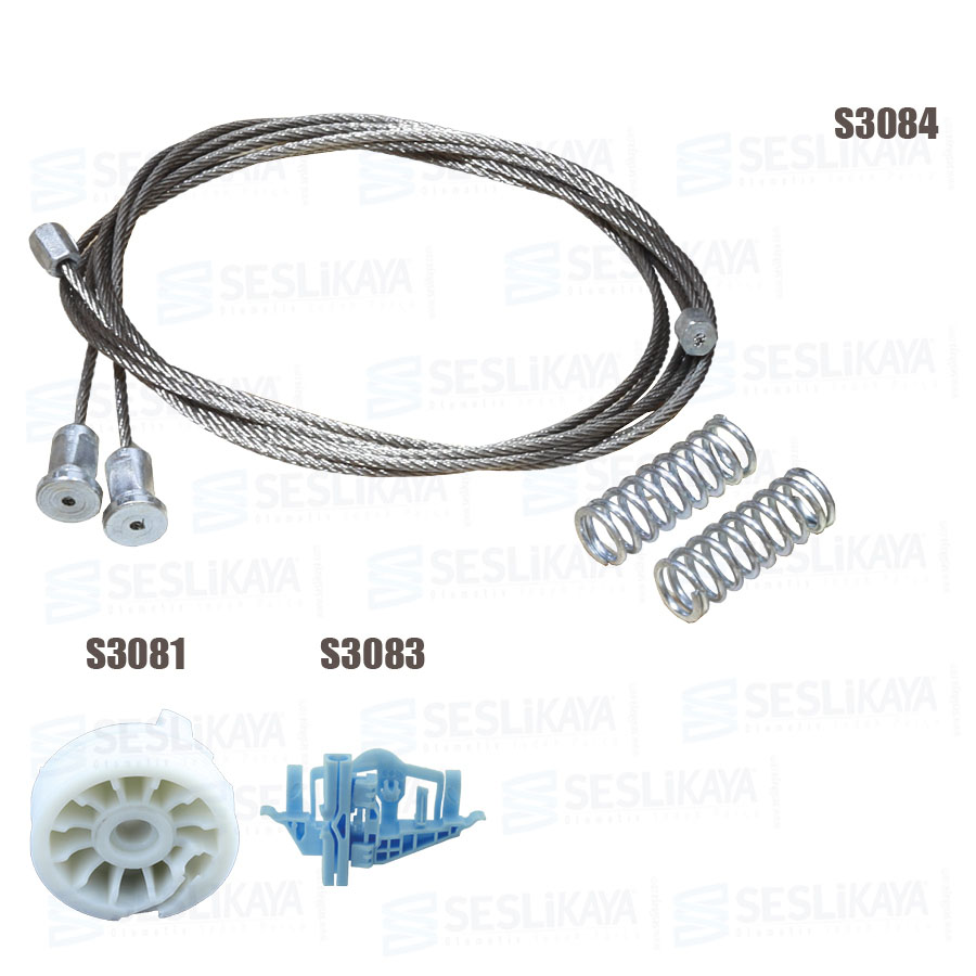 CAM KRİKO TELİ ÖN SAĞ SET 2011