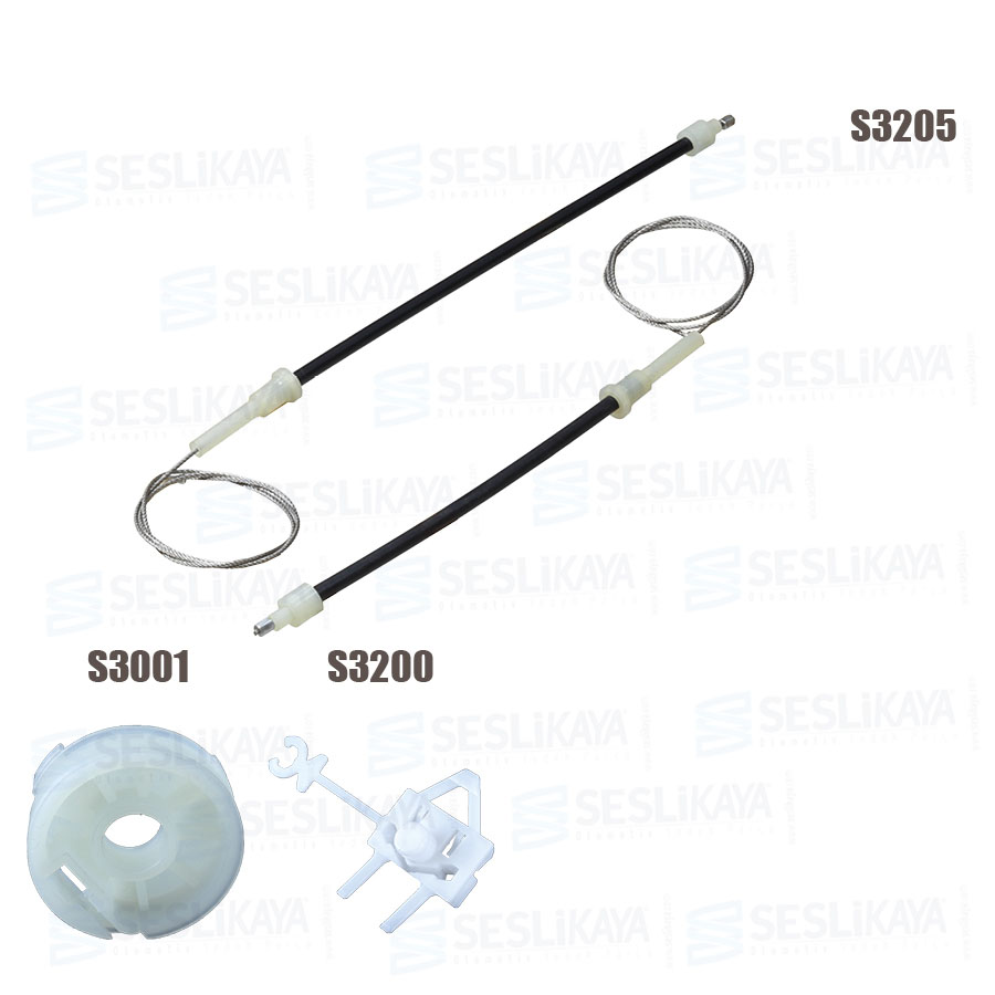 CAM KRİKO TELİ SOL SET
