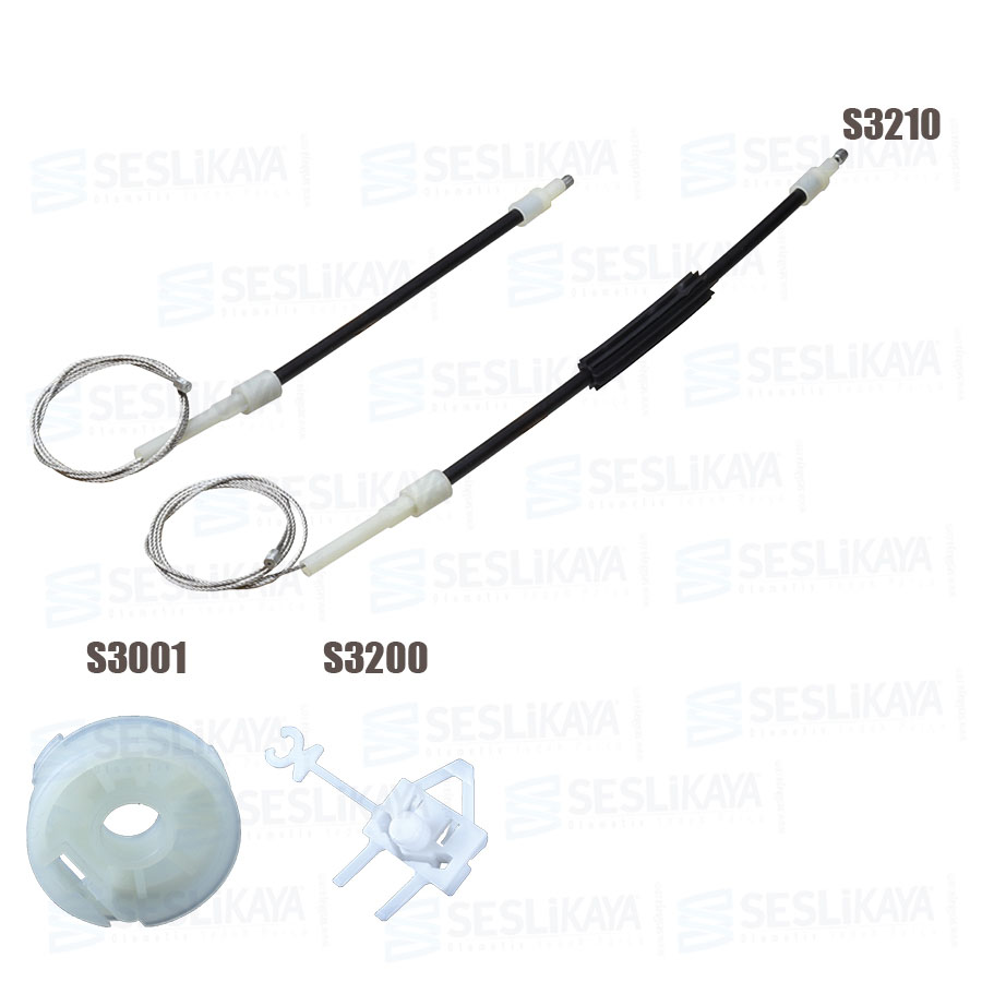 CAM KRİKO TELİ SOL SET