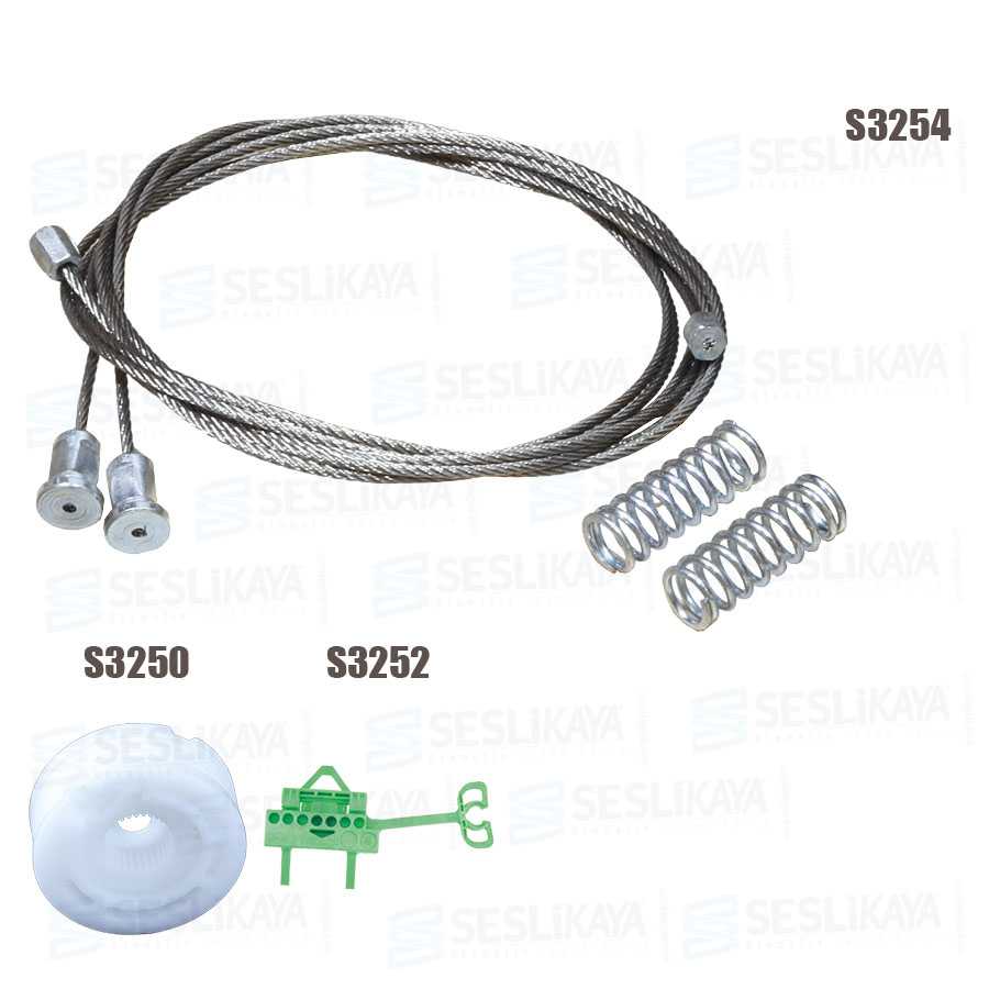 CAM KRİKO TELİ ÖN SOL SET