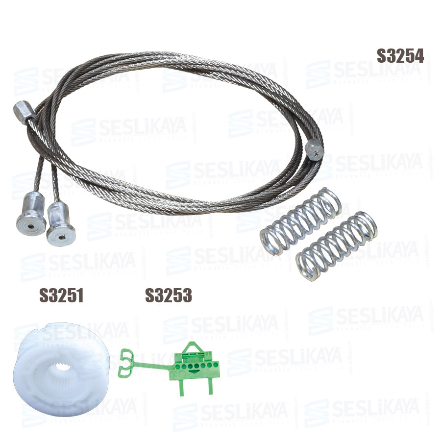 CAM KRİKO TELİ ÖN SAĞ SET