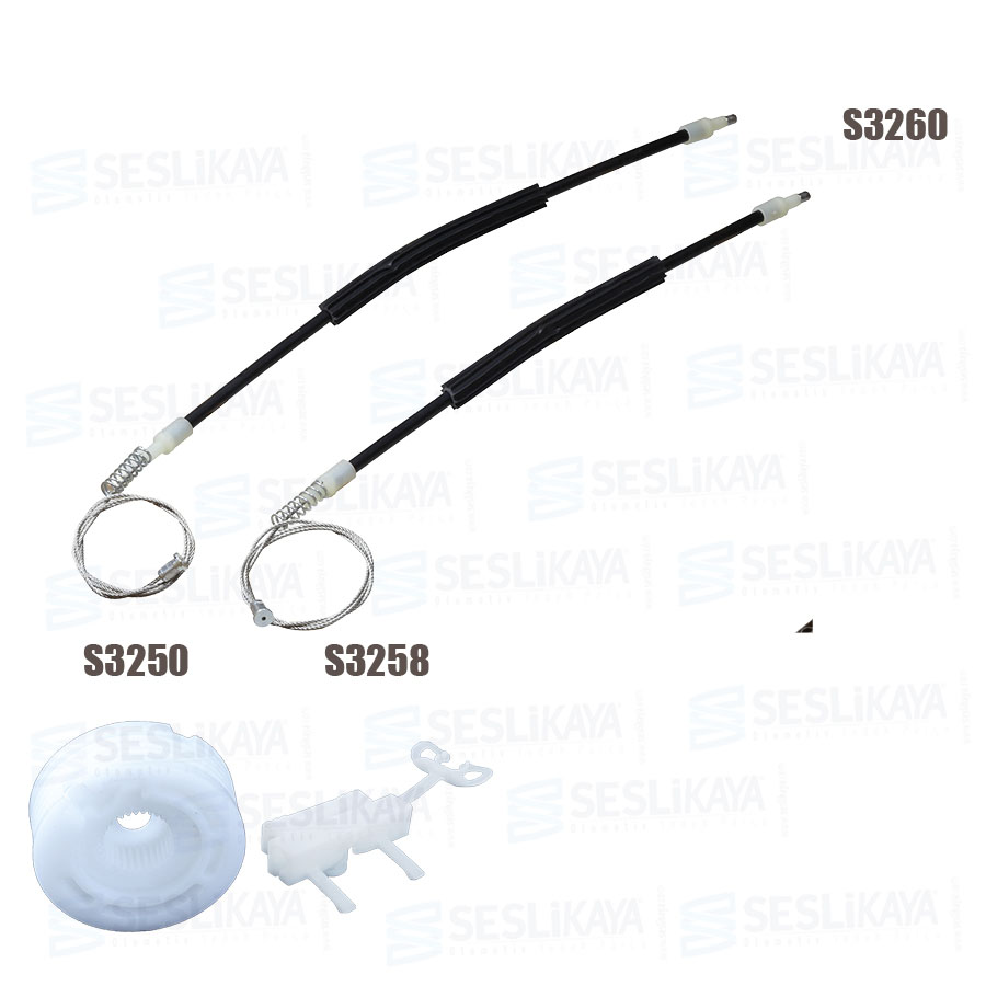 CAM KRİKO TELİ ARKA SOL SET