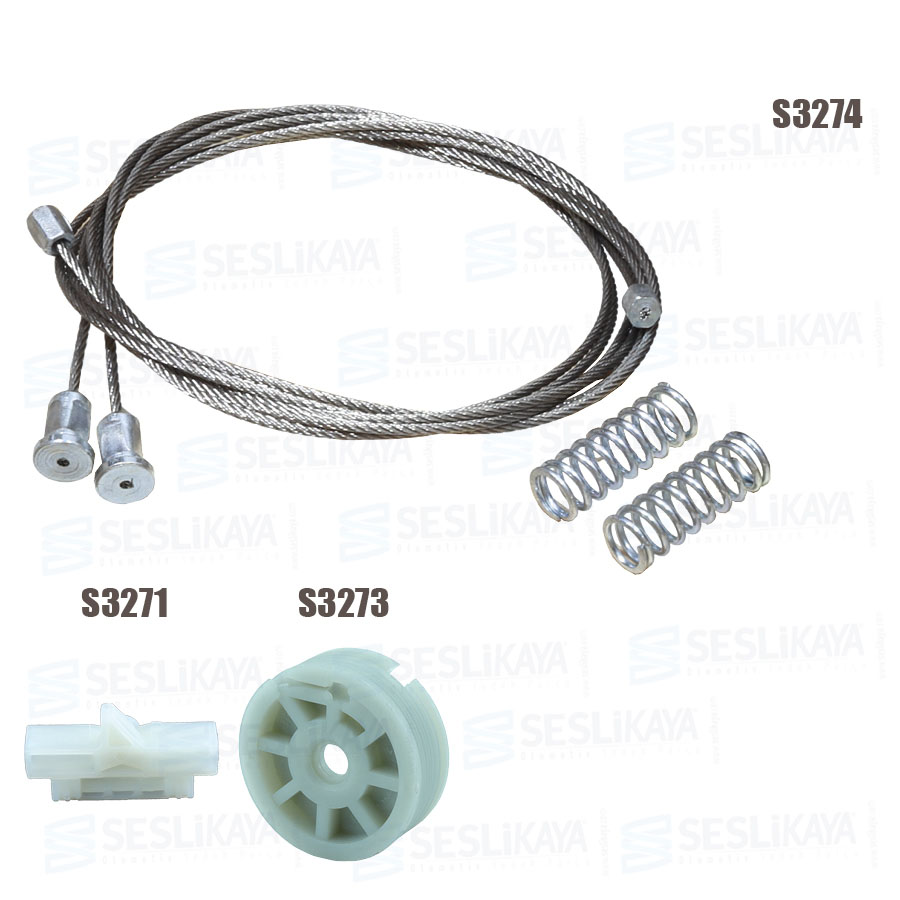 CAM KRİKO TELİ SAĞ SET