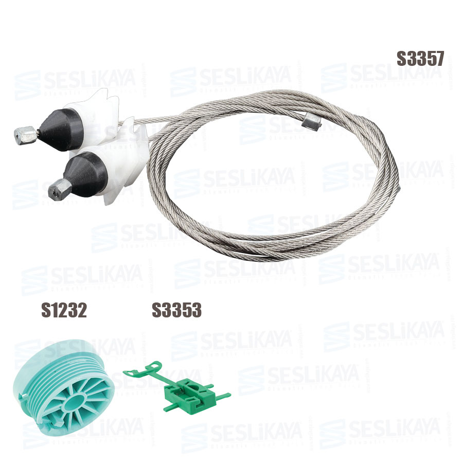 CAM KRİKO TELİ ÖN SAĞ SET
