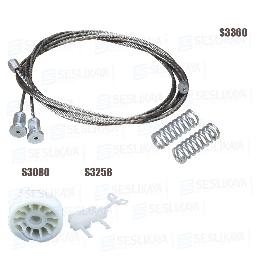 2009-11 CAM KRİKO TELİ ÖN SOL SET