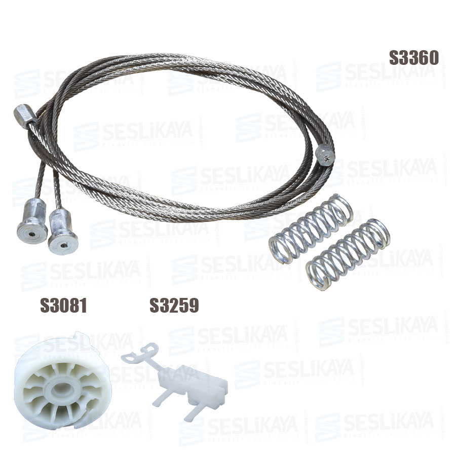 2009-11 CAM KRİKO TELİ ÖN SAĞ SET