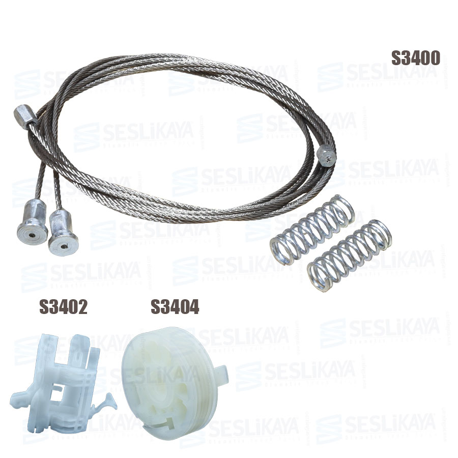 CAM KRİKO TELİ ÖN SAĞ SET
