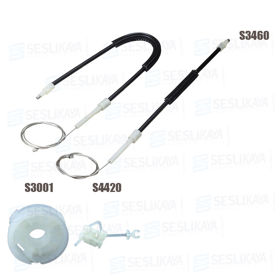 CAM KRİKO TELİ SOL SET