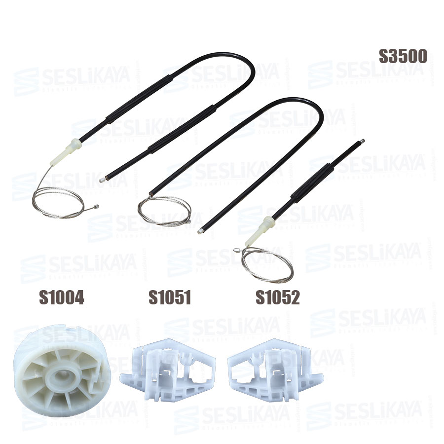 CAM KRİKO TELİ SOL SET